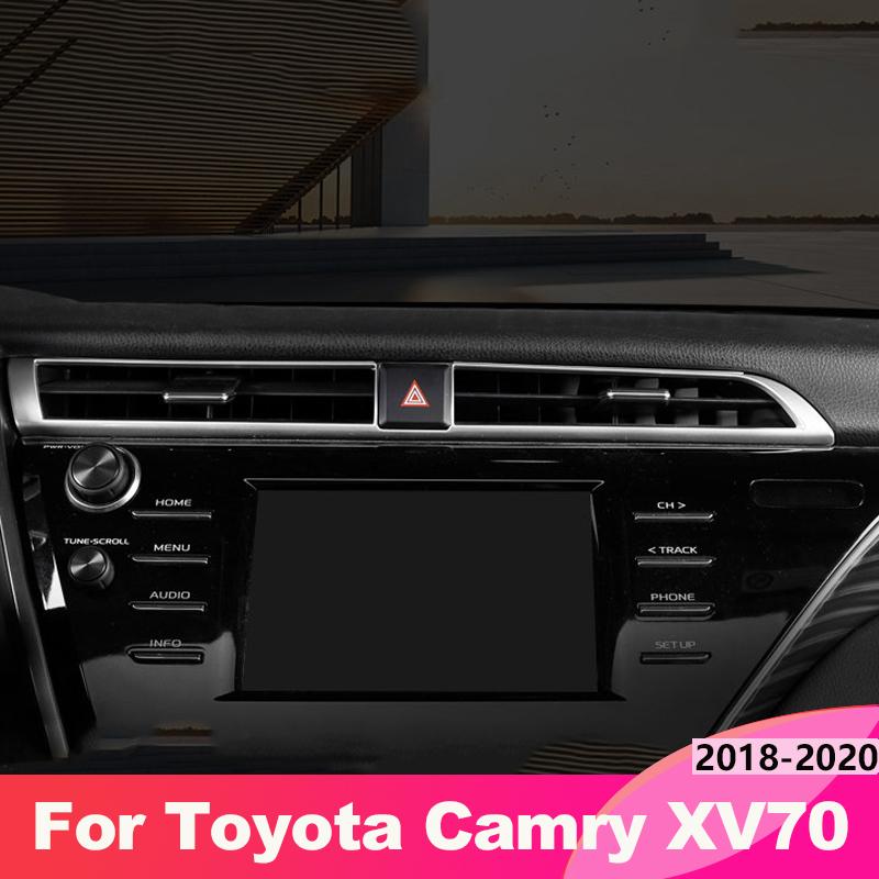 Pentru Toyota Camry 70 XV70 2018 Hybrid Car Control Central Aer Condiționat Prize de Aerisire Capac Decorat Accesorii Interioare
