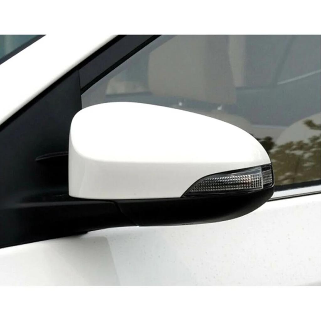Sidespeildeksel til bil for Toyota For Corolla 2014 - 2017 ABS Hvit Driver Venstre Bakside Shell Biltilbehør