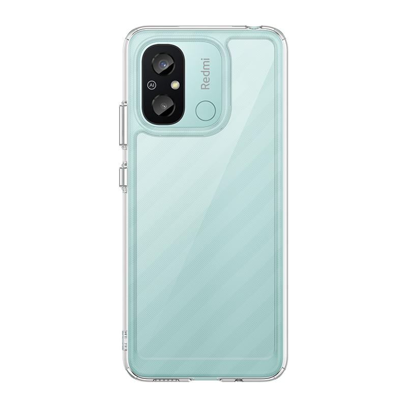For Redmi 12C Case Cover Xiaomi Redmi 12C 9C 10A 10C 12 Capas New Shockproof Back Transparent Colour Clear For Fundas Redmi 12C