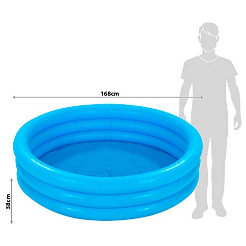 INTEX Crystal Blue Pool, 168 x 38 cm, 58446 [Official Japanese Product]
