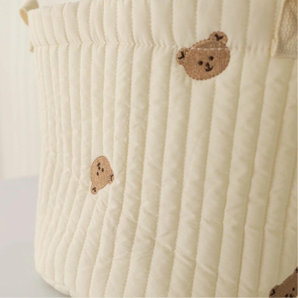 Large Capacity Baby Bags Bear Embroidery Mummy Bag Cute Kids Storage Bags  Newborn