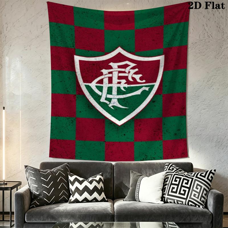 Fluminense Wall Tapestry Aesthetic Wall Hanging Printed Fabric Blanket Decorative Tapestries for Bedroom Living Room Home Decor