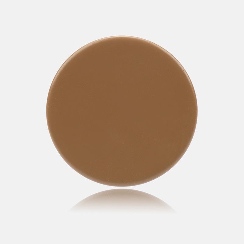 

10 шт. Утолщенные пуговицы с высоким основанием, плоские, из смолы, с краской, для пальто, тренча, блейзера, круглые, универсальные Chestnut Brown 20mm