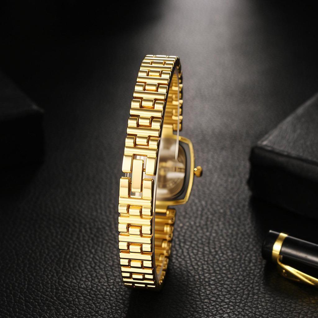 Cute and Small Square Watch for Women: Analog Display, Waterproof, Simple, Stylish Quartz Movement, Leisure, Business, Fashion Accessory - Perfect