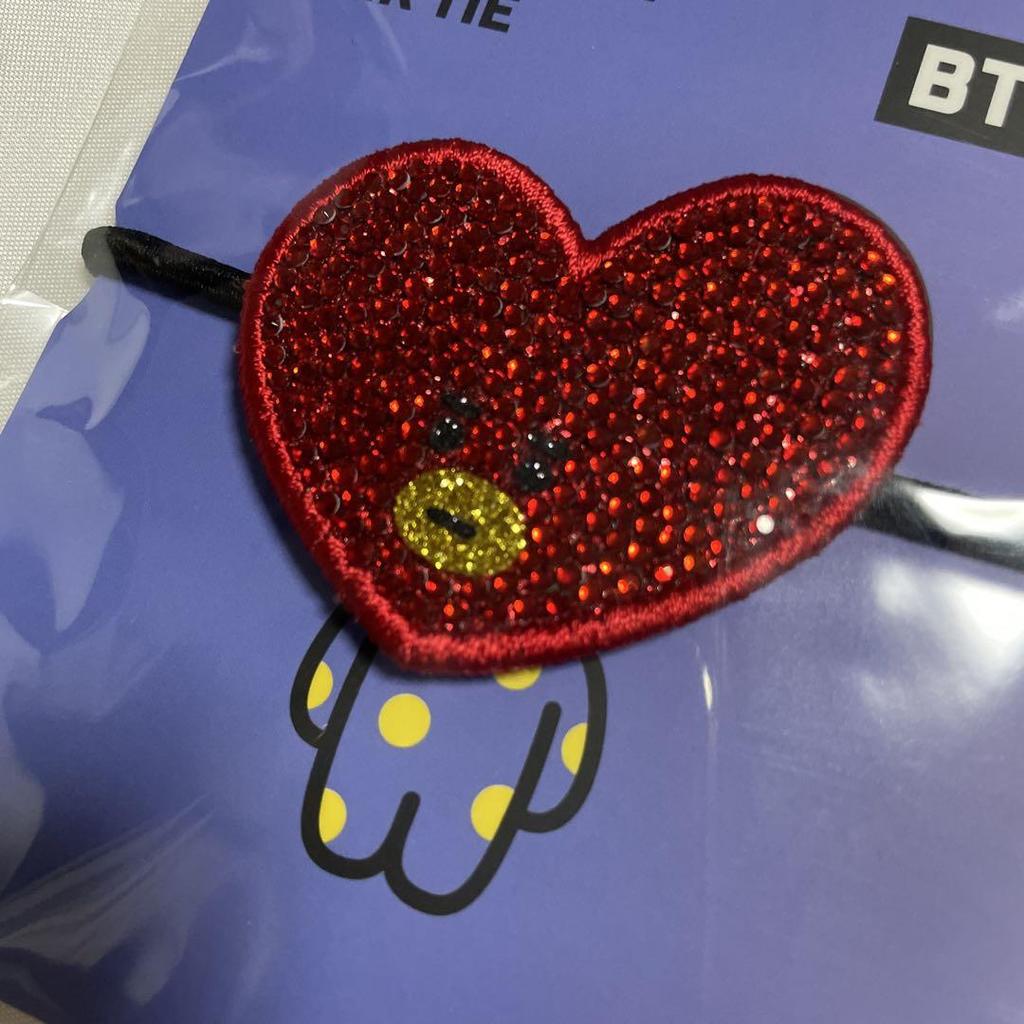 [USED] BT21 Sparkly Hair Tie & Headband TATA