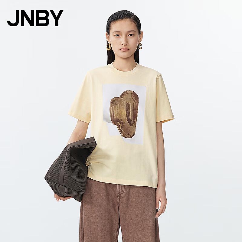 JNBY Women s City Graphic Cotton T-shirt M