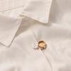Rhinestones Flower Shirt Button Covers Cufflink Cover Rust Resistant Shirt Button Decoration Cufflinks Replacement Cover