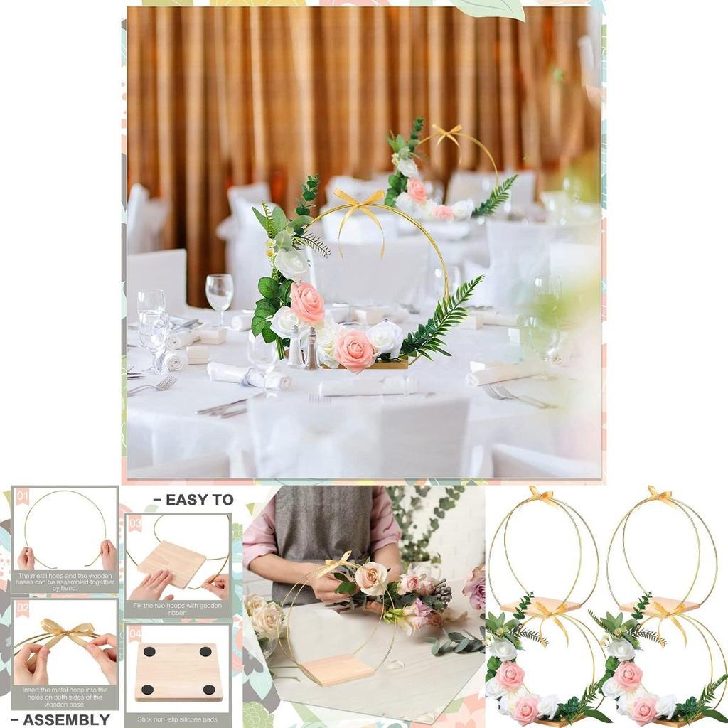 Metal Floral Wreath Base For Wedding Diy Decor And Event Planning