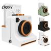 Milk Foam Pattern Maker 3D Printed Latte Art Camera, Manual Cocoa Powder Printer with 4 Coffee Gadgets for Guests Template Cards Cappuccino