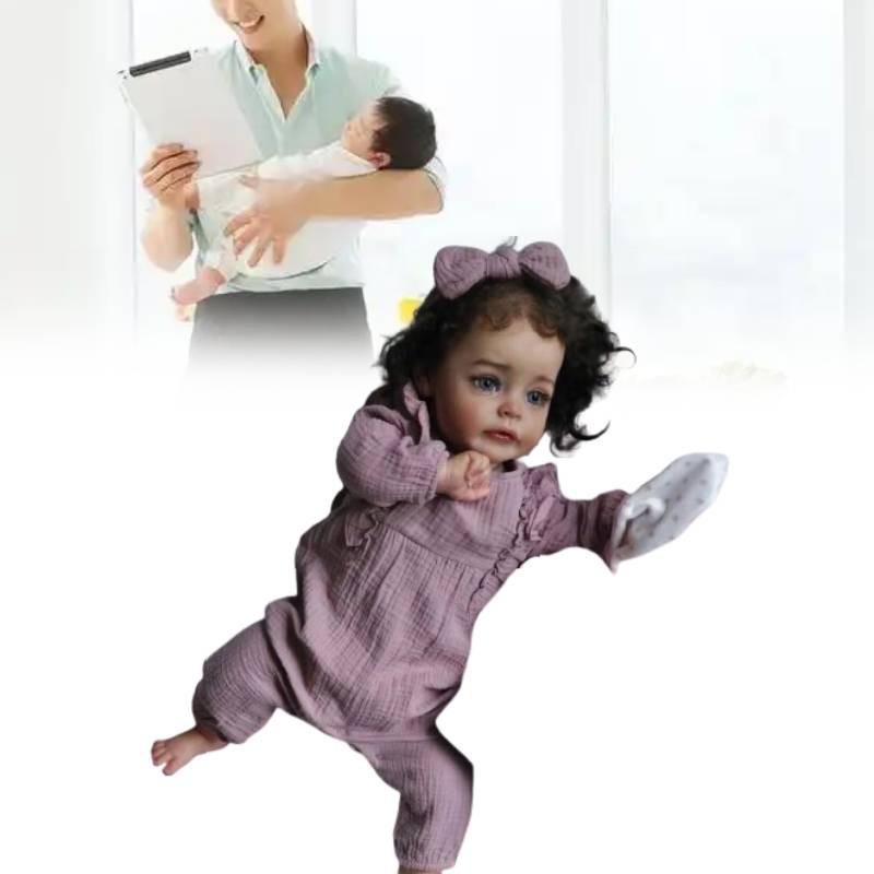 Realistische Reborn-Puppe 45cm Lebensechtes Baby-Spielzeug Perfektes Geschenk Für Kinder Unisex Spielzeit
