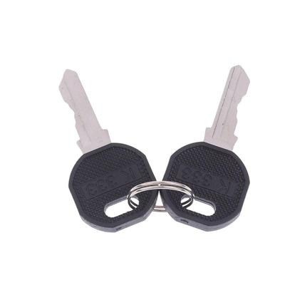 2 Peças Chaves K333 Chave de Armário de Caravana Para Emka Ek333 Elddis Chave de Armário de Gás Frontal Série Ek 333 Ms300 Chave de Fechadura de Armário