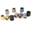 5PCS Metal Spacer Beads Gold Plated Stainless Steel Loose Beads Tube Big Hole for DIY Bracelet  Jewelry Making Accessoies