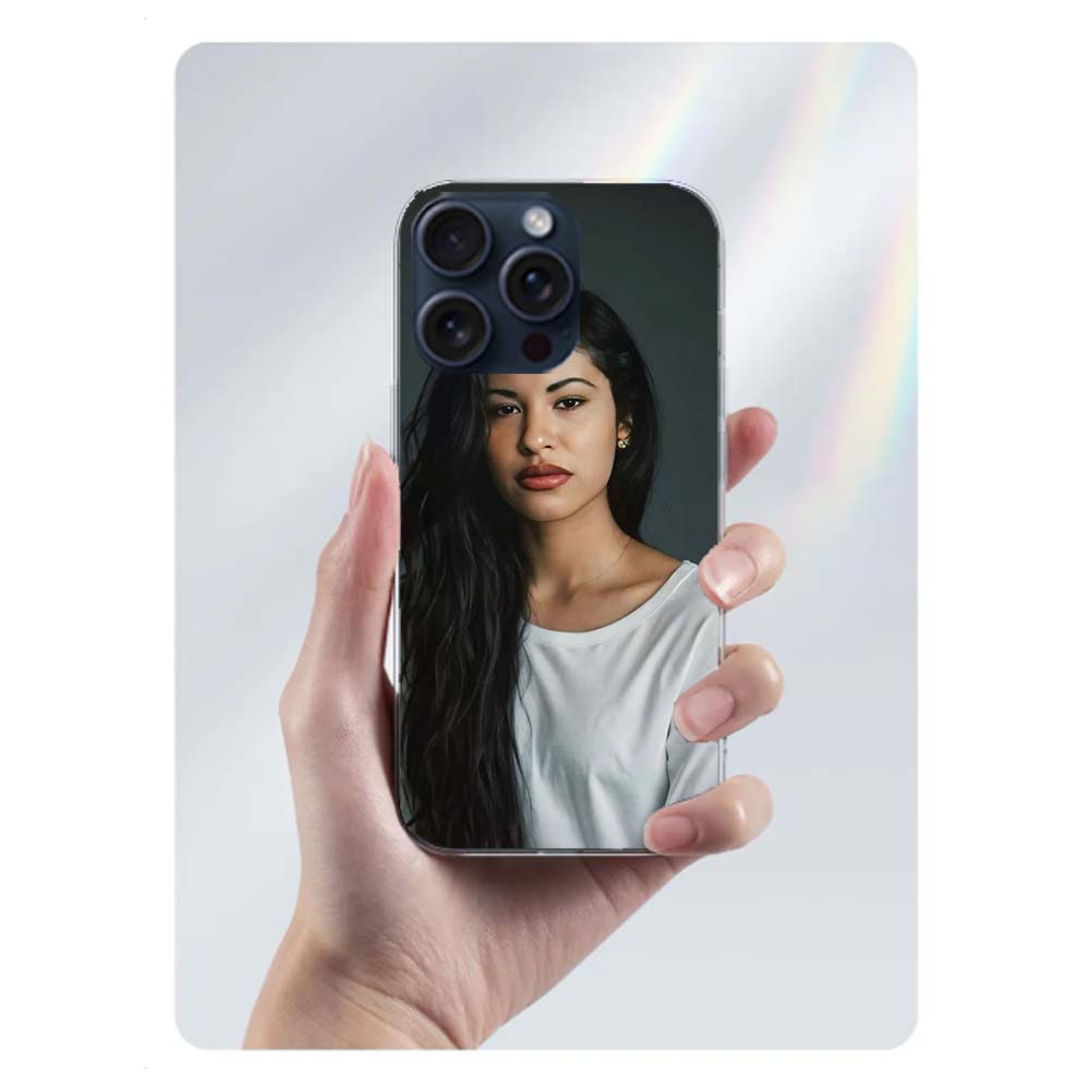 S-Selena Quintanilla Clear Phone Case For Iphone 17 Air 16 Pro Max 15 Pro 14 Plus 17E 16E 11 13 12 Mini Cover Cases Fundas Cell