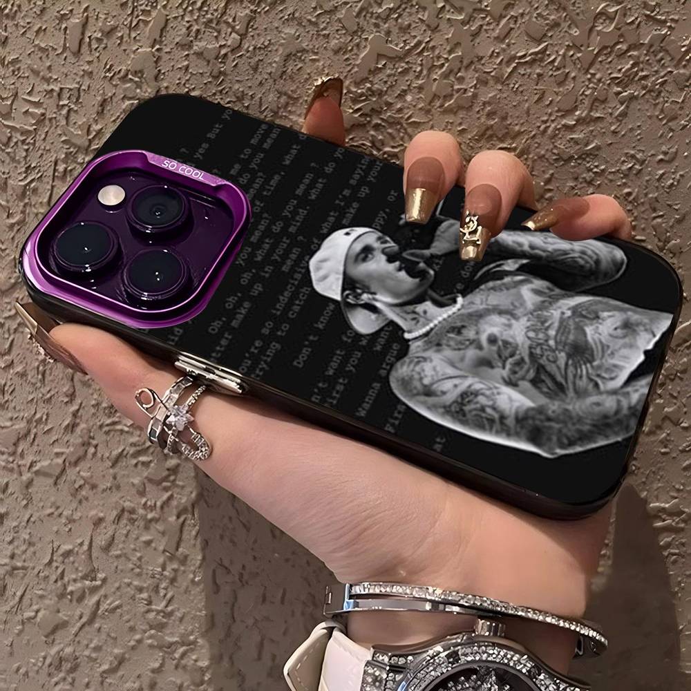 Sänger Justin B-Bieber Handyhüllen Für IPhone 17 16 15 14 13 12 11 Plus Pro Max Bunte Hülle