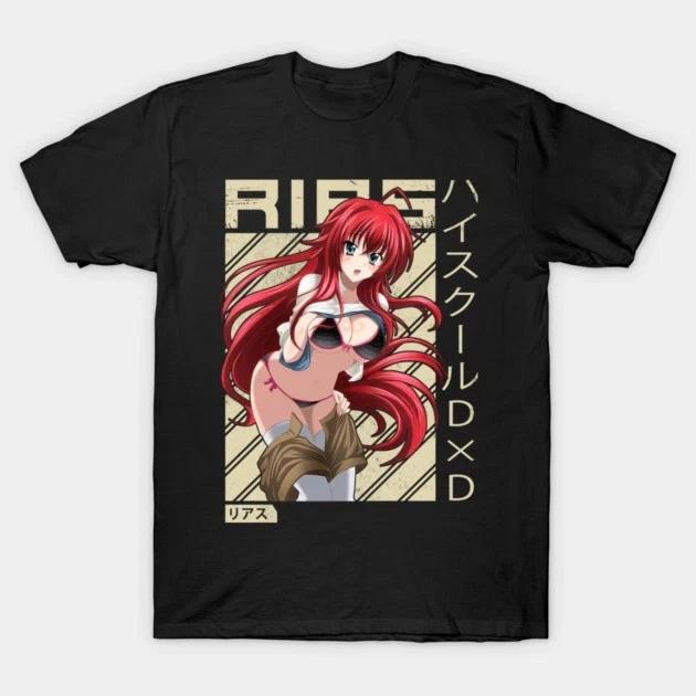Anime Rias Gremorye Waifu T Shirt Size S 4XL Gift For Friends
