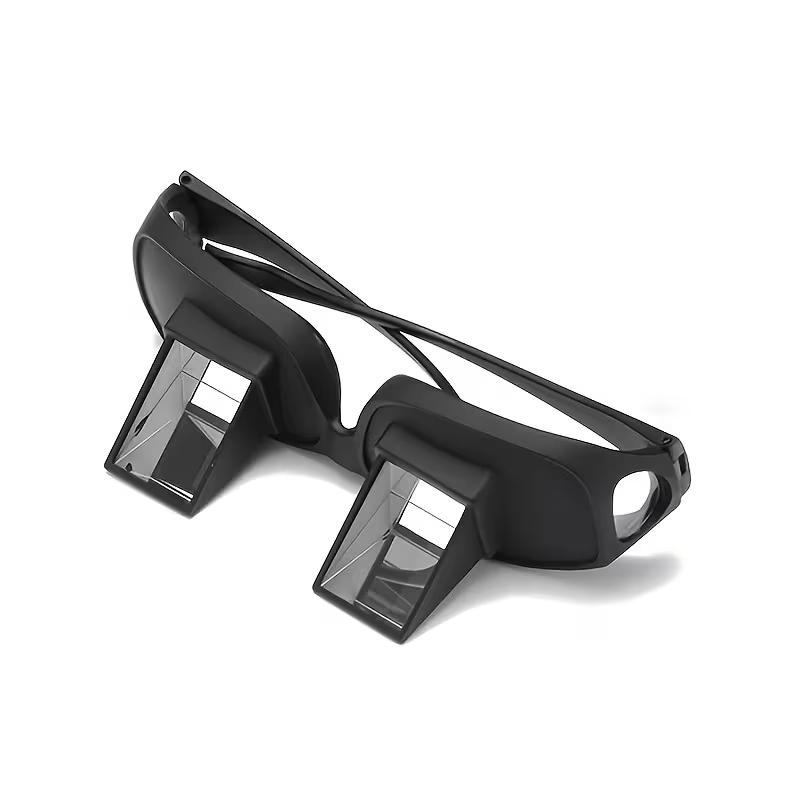 90-Degree Lazy Glasses Eyeglasses Lazy Reading Glasses Prismatic Horizontal Glasses Lying Down Bed Reading TV Watching Eyeglasses HD Readers Glasses