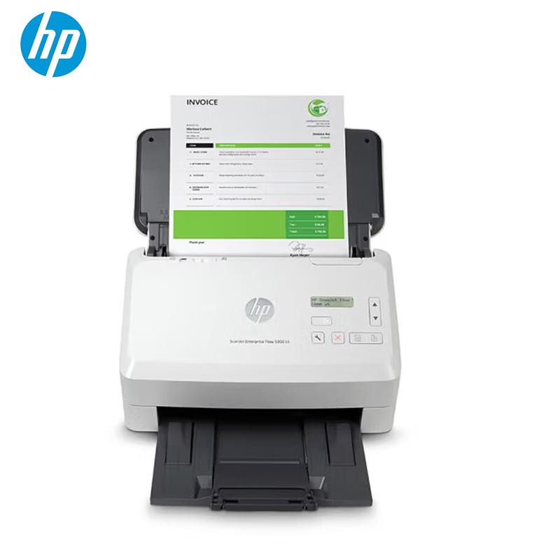 

HP ScanJet Enterprise Flow 5000 s5 Document Scanner CN plug (adapter included)
