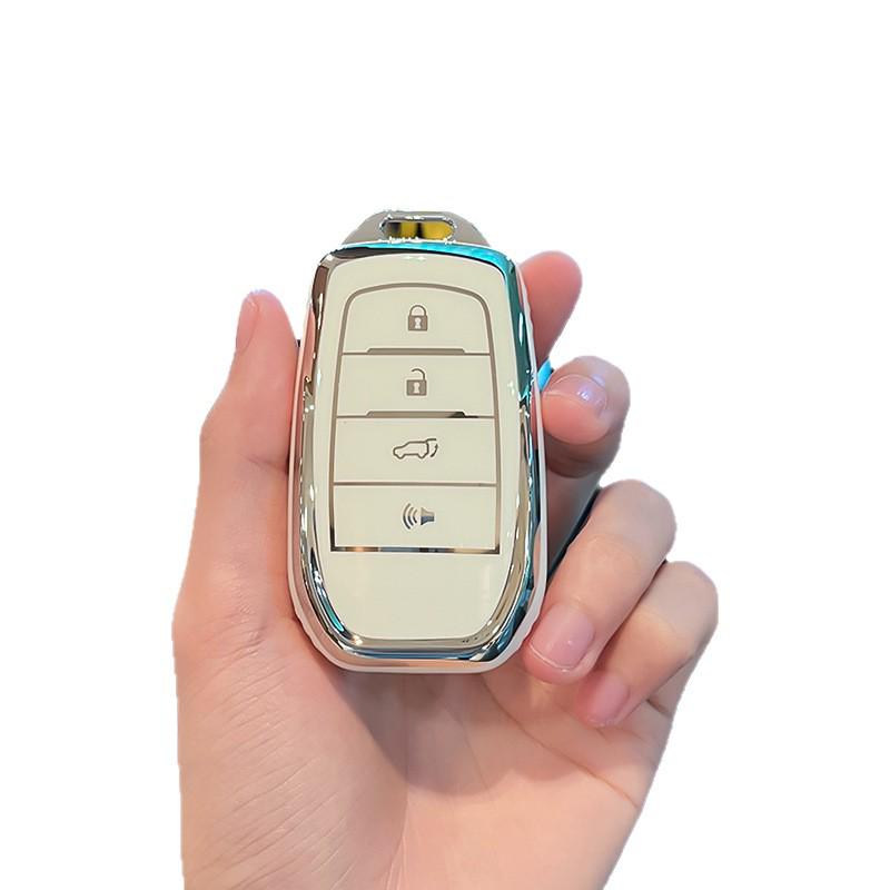 Toyota Key Case Compatible with Camry, Avalon, Highlander, RAV4, Rongfang, Levin, Prado