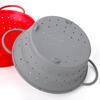 Coș de scurgere pliabil din silicon alimentar pentru alimente, coș pentru spălat fructe și legume, strecurătoare, scurgător pliabil, ustensilă de depozitare pentru bucătărie