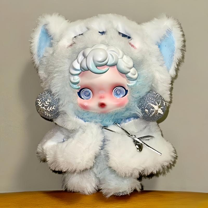 High Quality For Skullpanda Winter Symphony Series 10Cm Doll Clothes Accessories Sp Plush Doll Clothes Cat Cloak Set No Doll