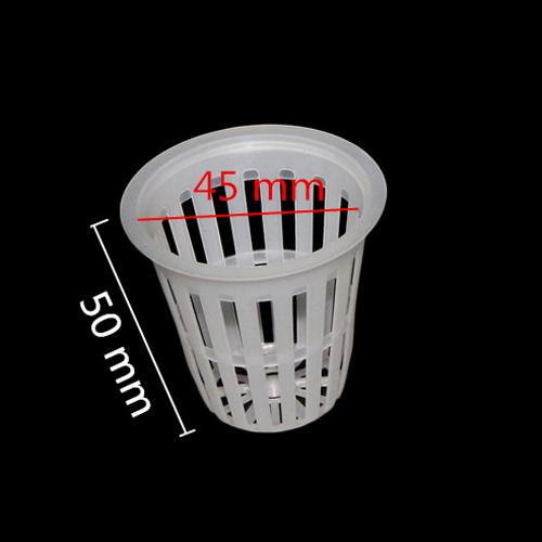 

20 Pcs Hydroponic Colonization Mesh Pot Net Cup Basket Hydroponic Aeroponic Planting Grow Clone Nursery Plant Soilless