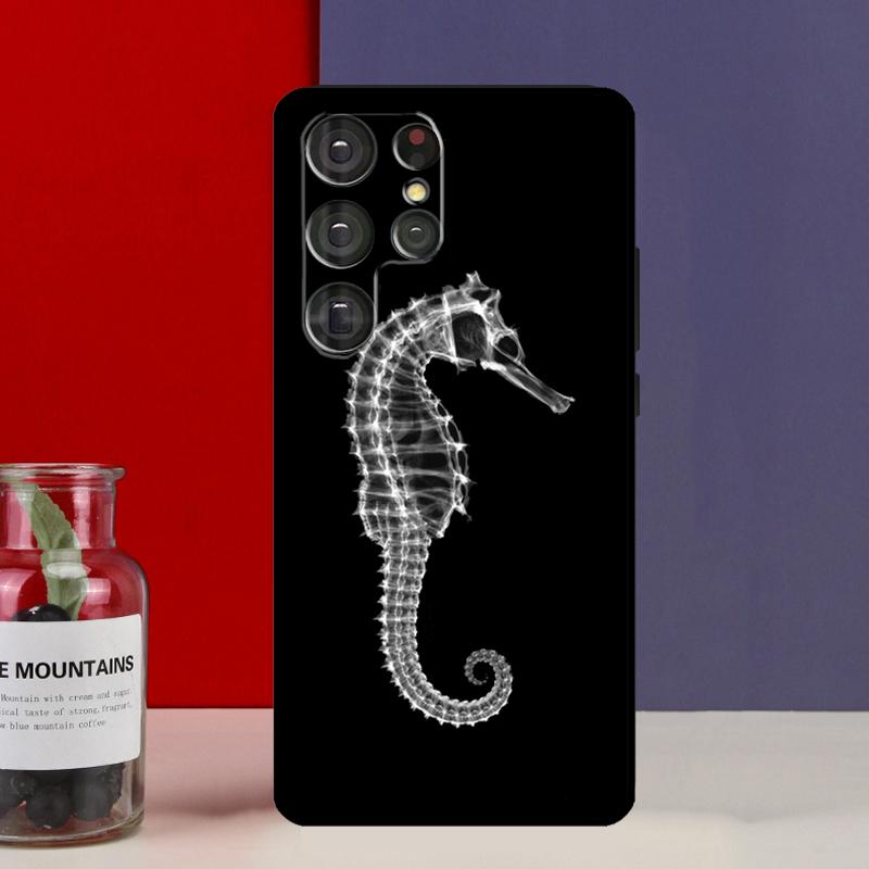 Starfish Seahorse Pattern Funda Case For Samsung Galaxy S25 Ultra S9 S10 S20 S21 S22 Plus S23 Ultra S24 FE Phone Cover