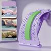 Back Stretcher Waist Trainer Adjustable Spine Decompressor Lower Back Pain Relief Massager Lumbar Back Cracker Board Stretching Device