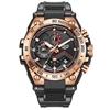 LIGE Sports Men Watch Racing Chronograph Men's Watches Waterproof Luminous Date Watches for Man Silicone Tachymeter Wristwatches
