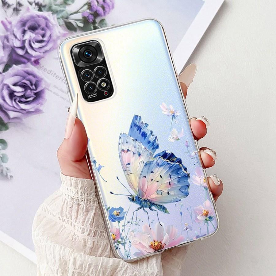 For Xiaomi Redmi Note 11 Pro 4G Global Case Proective Bumper Cartoons Pattern Soft Silicone Capa For Redmi Note 11 11s 4G Cover