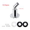 316 Stainless Steel Thru Hull Exhaust Skin 24mm Tube Pipe Socket Hardware for   heaters Exhaust Pipe