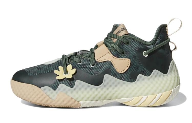 

Adidas Harden Vol.6 Slip Resistant, Abrasion Resistant, Breathable Low top Performance Basketball Shoes Green Unisex GV7058 36