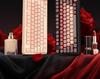 BOW Hangshi Multi-Mode Backlit Bluetooth Keyboard with Lipstick Foundation Design for Women, Mechanical Feel, and Wireless/Wired Options