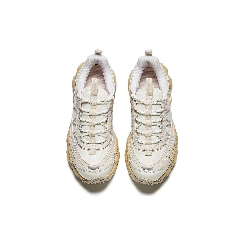 Anta Champion AG G02 Comfortable Cushioning, Wear Resistant Low Top Casual Shoes Women's Brown White 122418802A-2