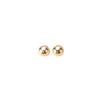 18k Gold Color-Preserving Beads: Small Round Gold-Filled Spacer Beads for DIY Jewelry and Handmade Bracelets.