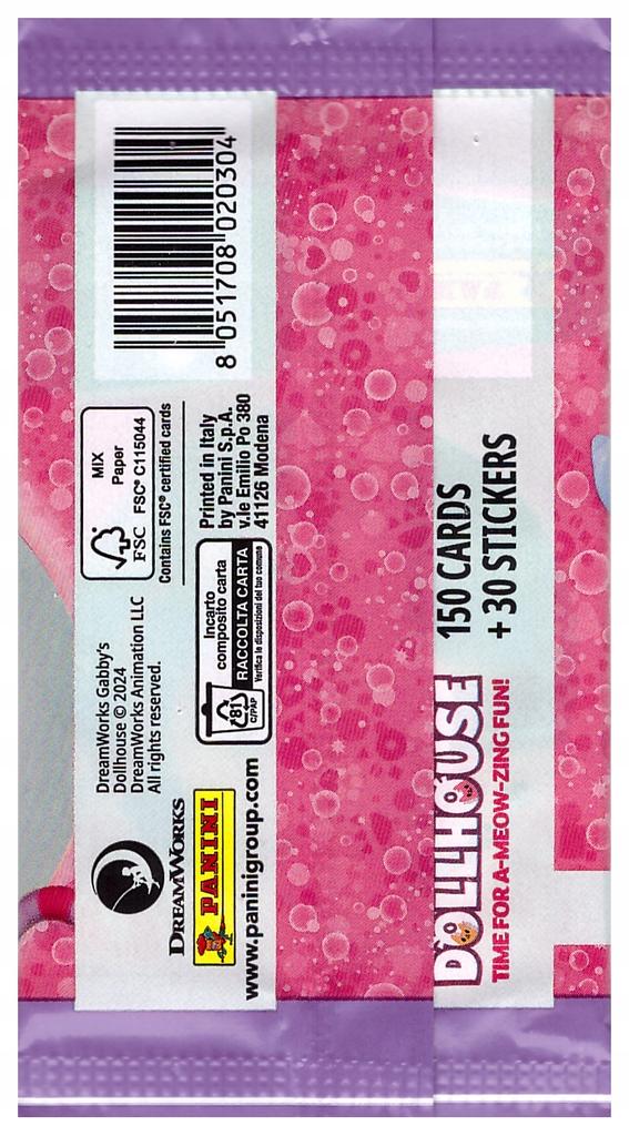 Panini Cards Gabby's Dollhouse Starter Set 15 Collectible Cards