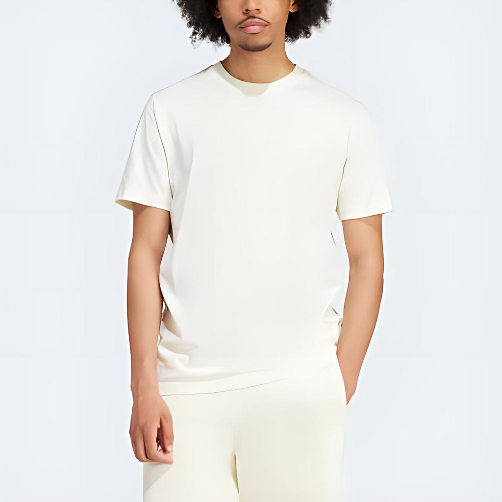 adidas Trefoil Essentials Tee Ivory Men Streetwear IR9694