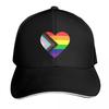 Progress Pride Flag Heart Baseball Cap Beach Bag Designer Cap Anime Hat Luxury Unisex Hat For Unisex Womens