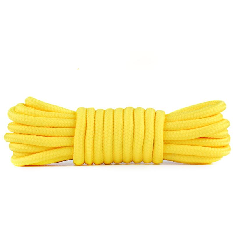 New Durable Unisex Outdoor Sports Laces Solid-Color Round Shoelaces High-quality Shoelace for Sneakers and Boots 1Pair/3Pair
