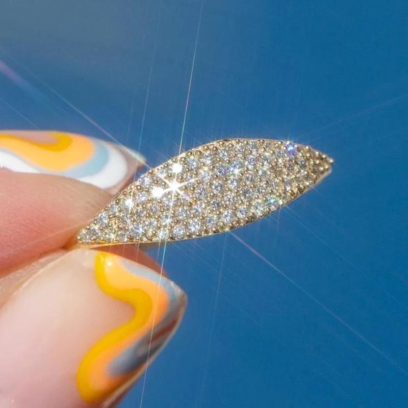 Anello Francese Mix And Match Vento Super Fuoco Raffinato, Anello Denso Gioielli Semplici Raffinati