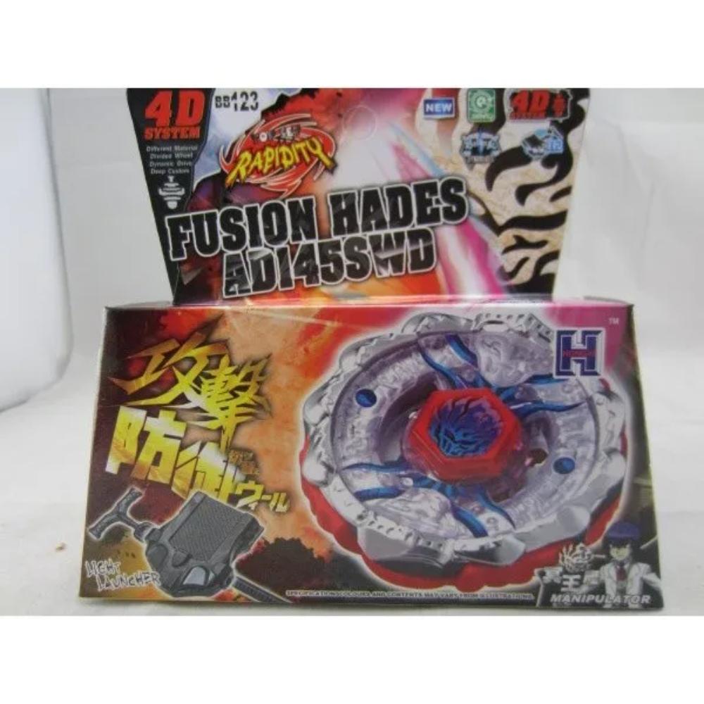 Takara Tomy 4D Metal Fusion Spinning Top Set With Launcher, Battling Gyro Toy, Interactive Gift (Random Parts)