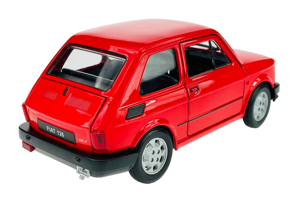 WELLY FIAT 126p RED 1:21 24066