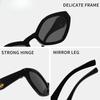Retro Diamond Shaped Fashionable Small Frame UV Resistant Sunglasses Women's Fashion Street Photography Trend Versatile Glasses
