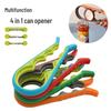 Four-in-One Anti-Slip Bottle and Can Opener for Kitchens
