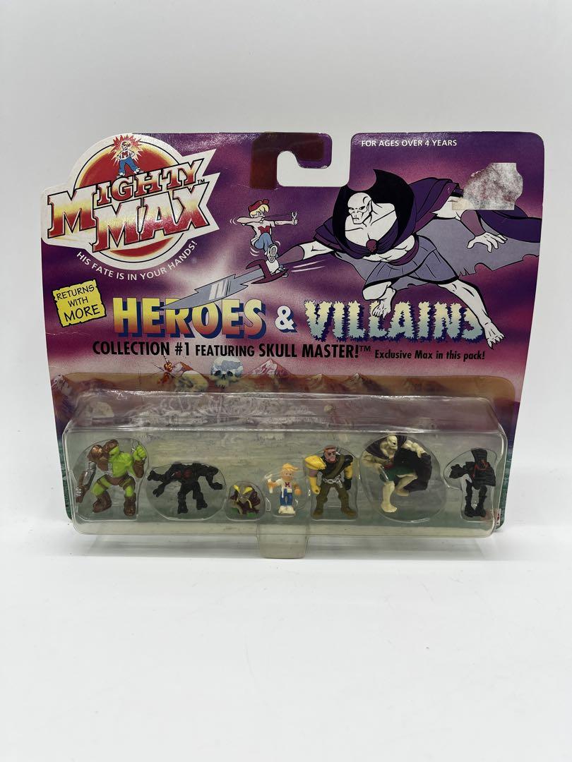 

[USED] Mighty Max Heroes & Villains Collection 1 Mighty Max