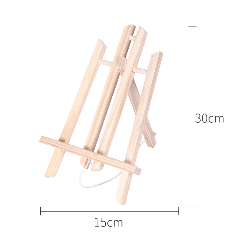 Children's Wooden Tabletop Easel for Art, Phone, and Tablet Display