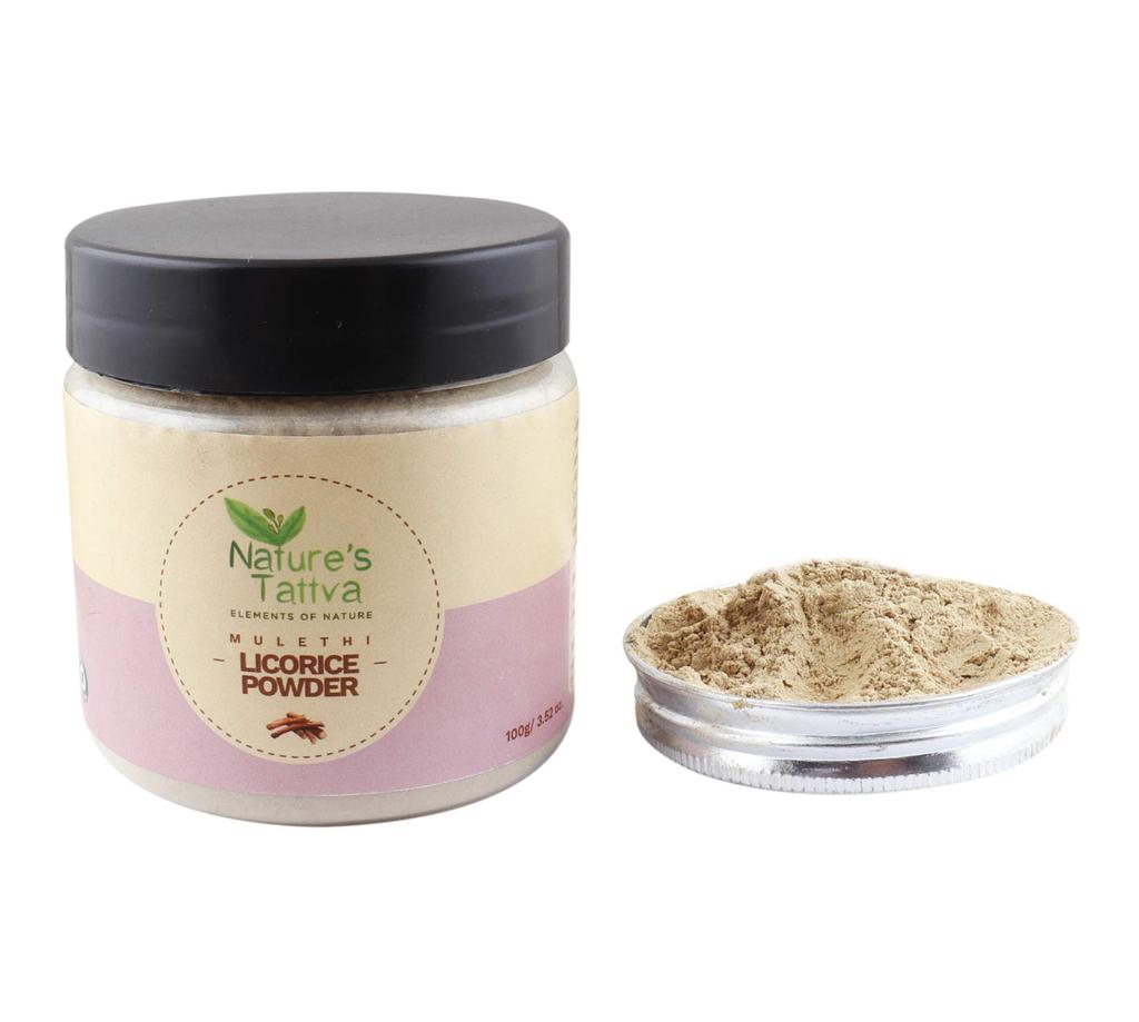 Cosmetic Powder Licorice (100 G), Mulethi Licorice Powder, Nature's Tattva