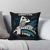Moderne Zeiten Von Charlie Chaplin Quadratische Kissenhülle Polyester Leinen Samt Kreativ Reißverschluss Dekorative Kissenhülle Auto Kissenhülle