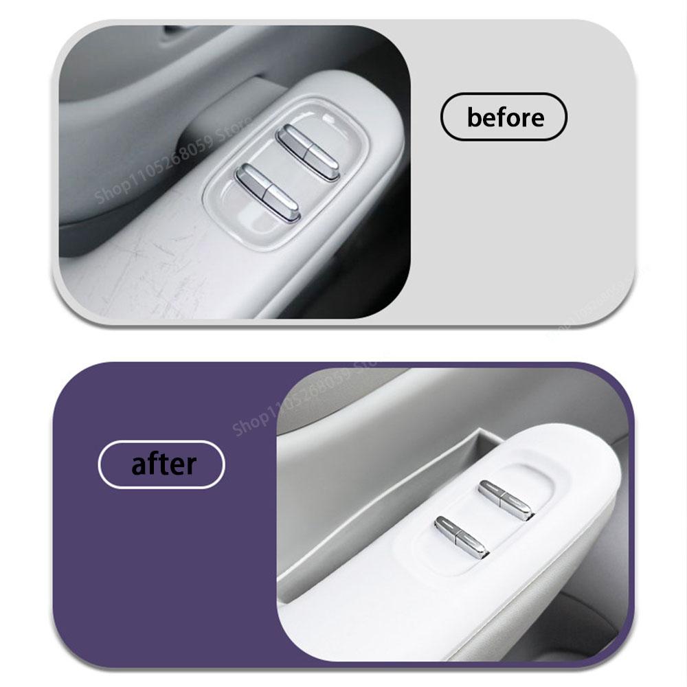 Car Door Handle Storage Box Cover For Leapmotor B10 2025 2026 Silicone Waterproof Container Upgrade Car Interior Accessories