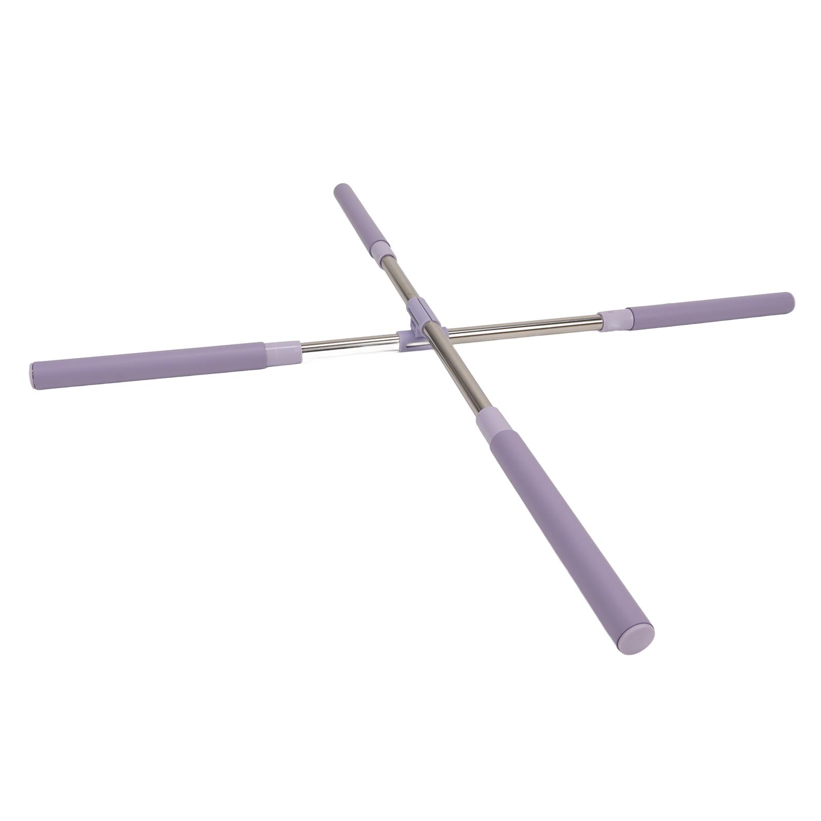 

Posture Stick Stretching Tool Men Women Ergonomic Retractable Back Posture Stick Purple