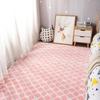 Carpet 1PCS Short Staple Pineapple Grid Living Room Coffee Table Bedroom Girl Bedside Household Floor Mat Home Decoration